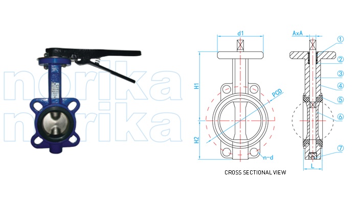 Ductile Iron Butterfly Valve